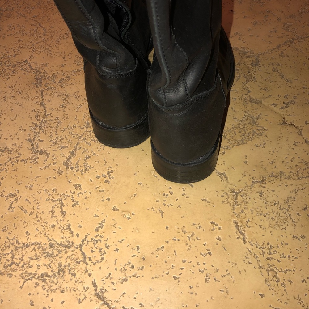 Reggie Black Riding Boots - Picture 4 of 5